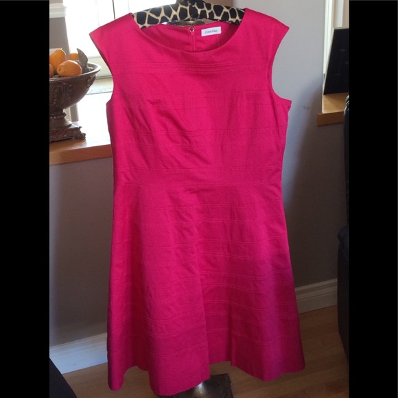 Calvin Klein Dresses & Skirts - Calvin Klein sleeveless, detailed dress. NWT. 14